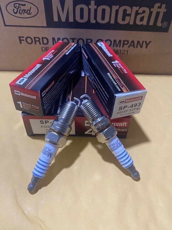 8Pcs Motorcraft SP-493 Platinum SPARK PLUGS AGSF32PM For Ford 4.6L 5.4L V8