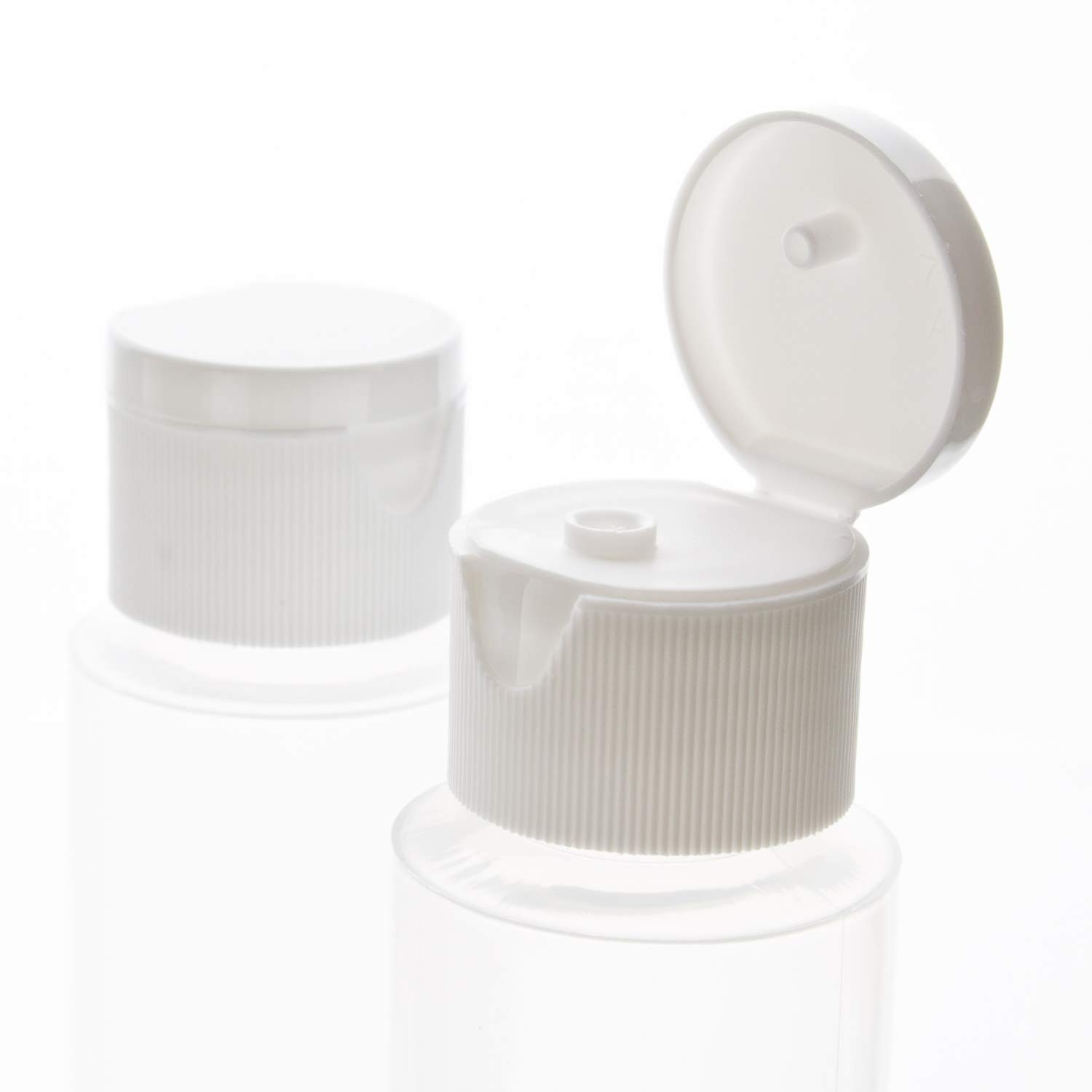 Versatile 2oz Plastic Squeeze Bottles with Flip Cap - Ideal for All Liquids