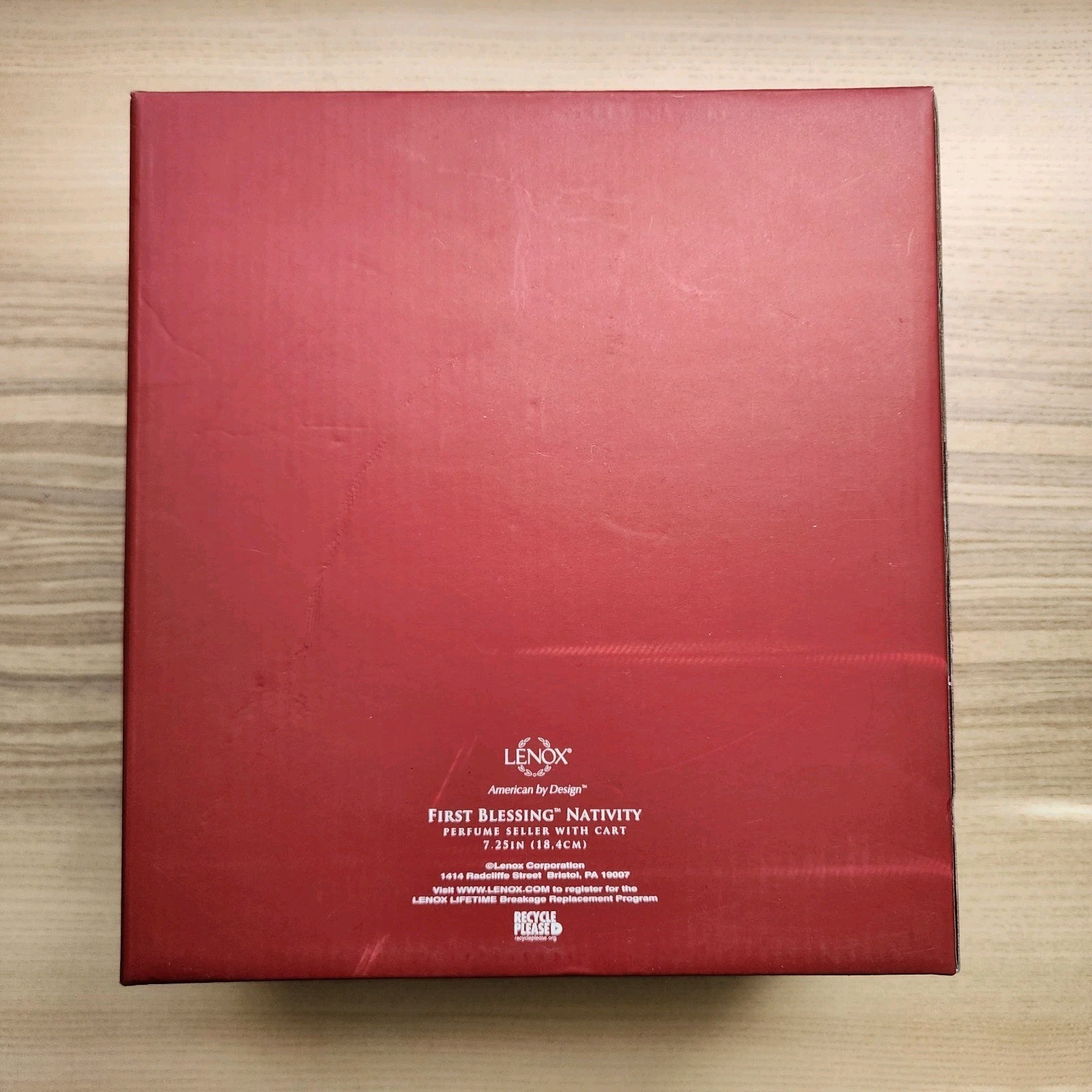 Lenox Perfume Seller w/ Cart ~ First Blessing Nativity ~ #806444 - *****READ