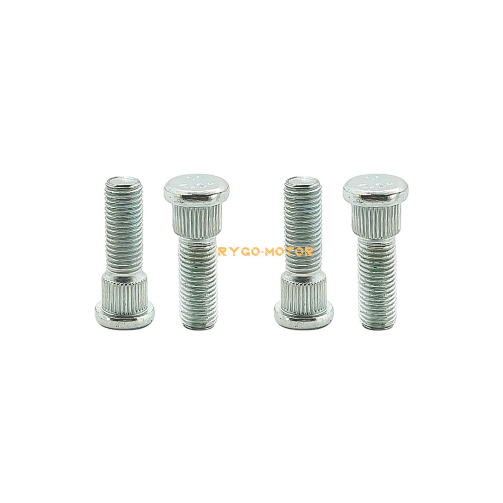 Rear Wheel Hub Bearing Studs Brake Rotor Kit for Polaris Ranger 900 1000 XP Crew