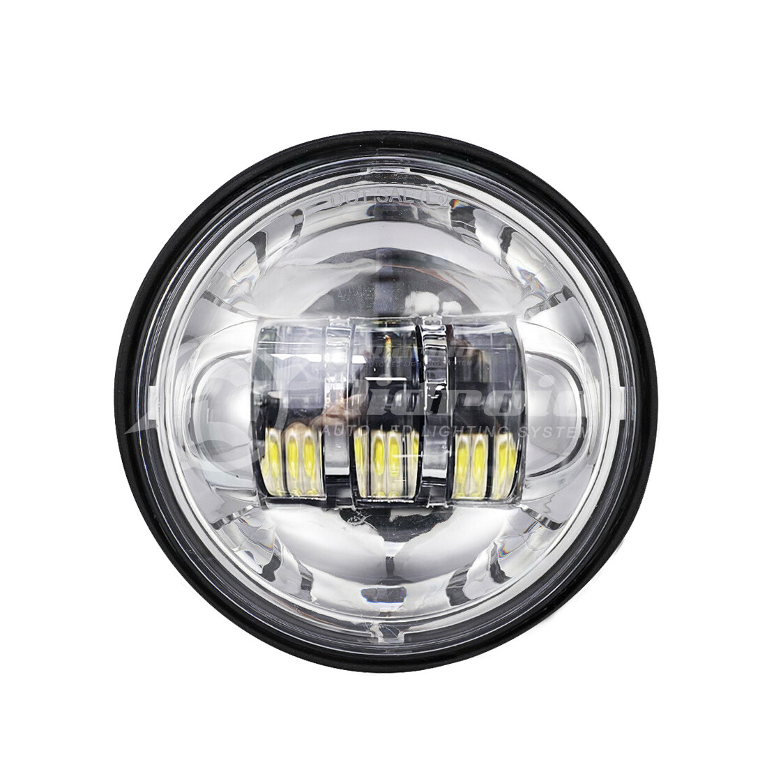 7" inch LED Headlight +4.5" Passing Lights For Harley Davidson Touring Road King