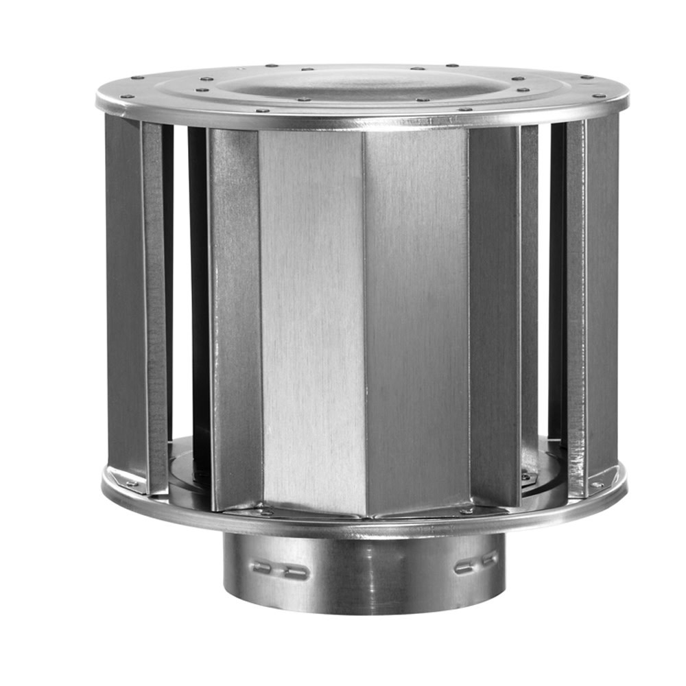 DuraVent 5GVVTH Aluminum High-Wind Cap - Silver