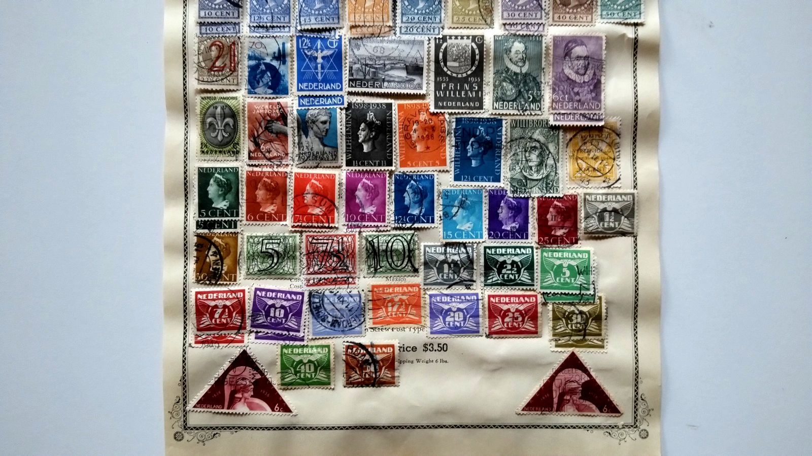Netherlands Stamp Collection- Used / MH / MNH On Pages / Stock Cards