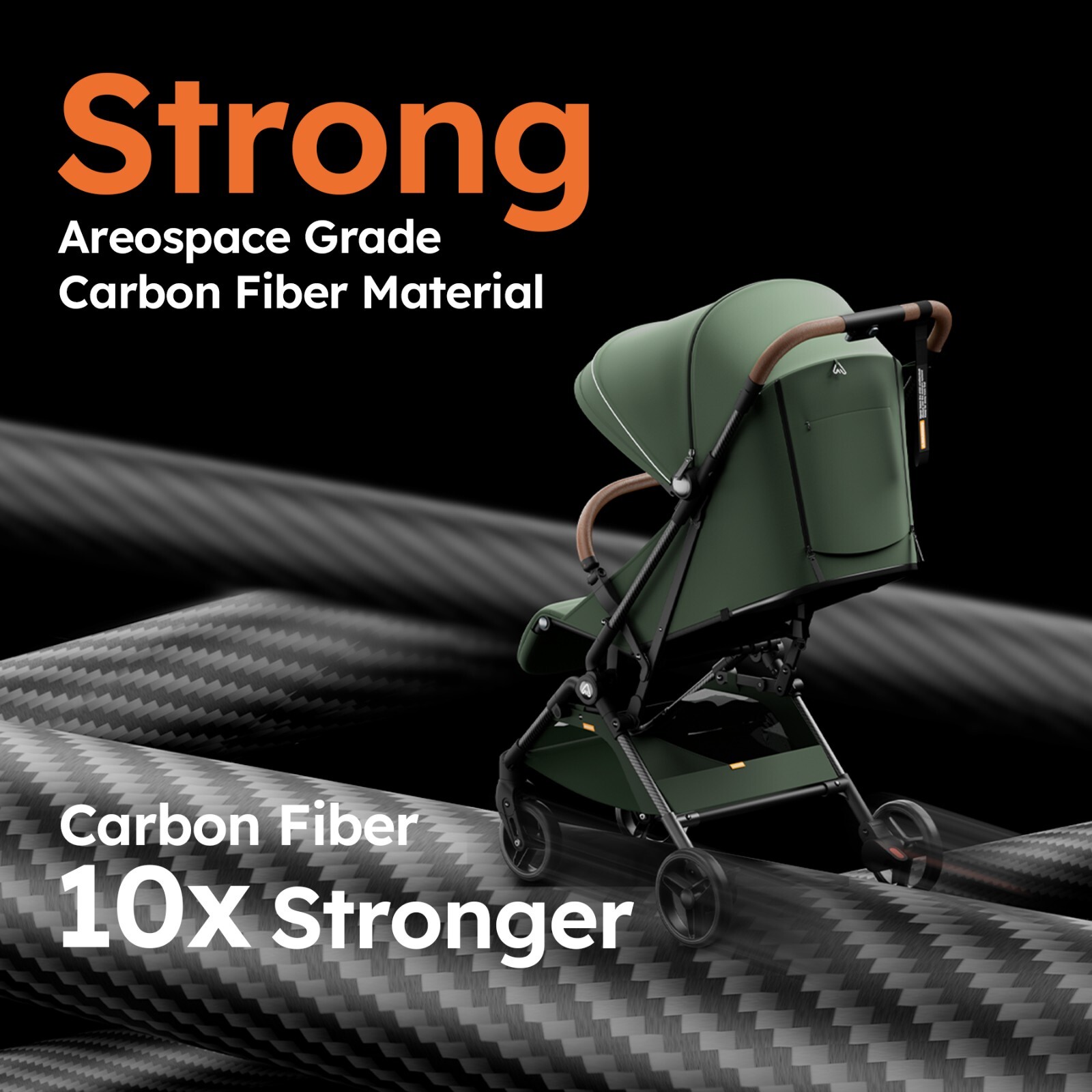 MAMAZING Lightweight Baby Stroller,Compact,AirplaneTravel-Friendly,One-Hand Fold