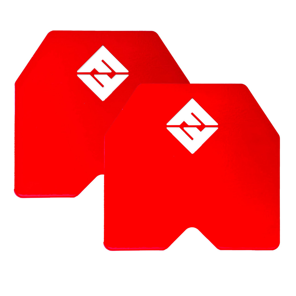 14 LB Weighted Vest Plates Set – 2x5.75 LB Steel Inserts for Rucking /Crossfit