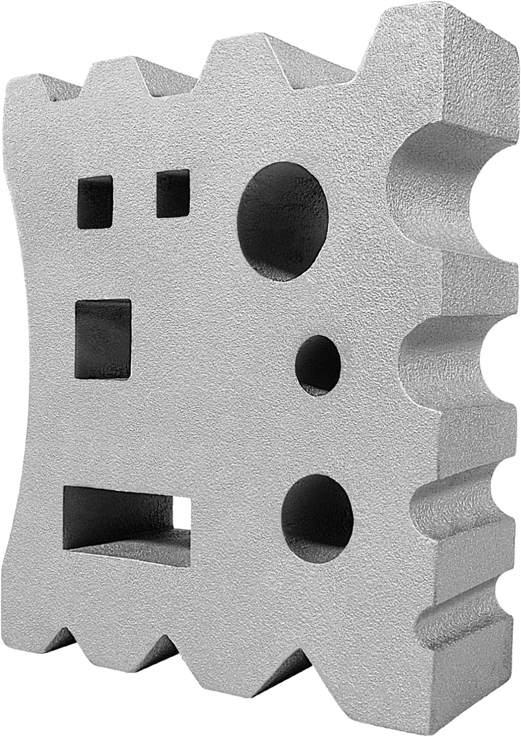 66 Blacksmith Swage Block for Metal Shaping, Dome & Oval Forms, Flat Base