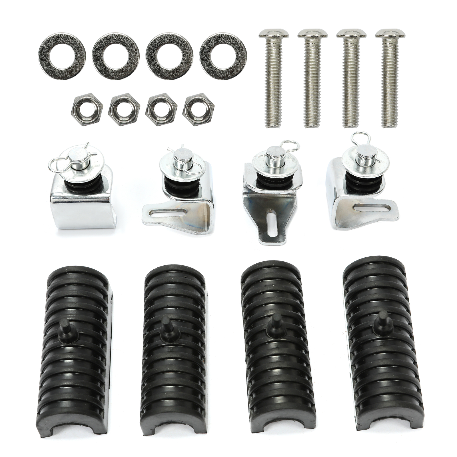 Hard Saddlebags Saddle Bags W/ Conversion Brackets For Harley Heritage Softail