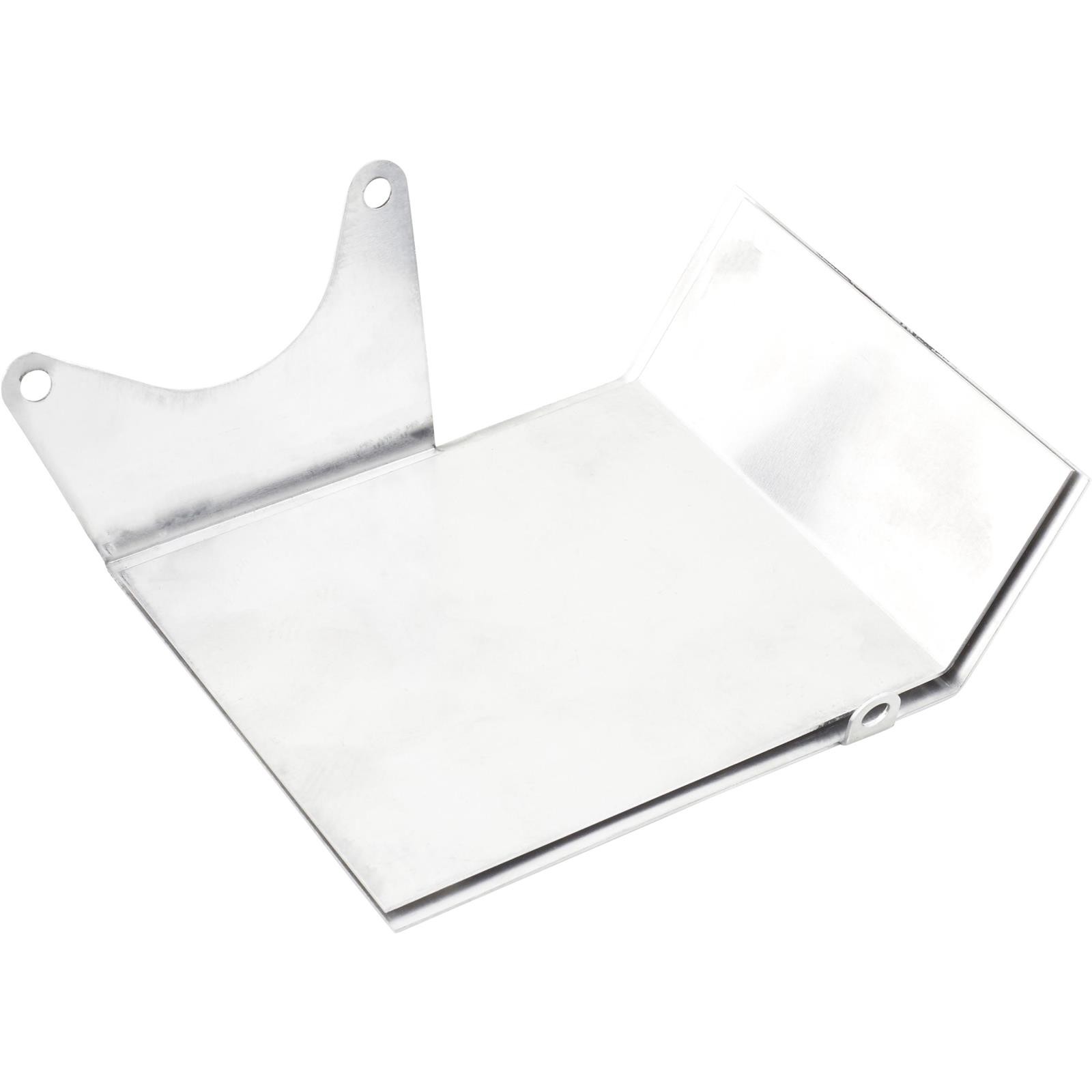 Polished Aluminum Heat Shield, Fits Chevy Starter