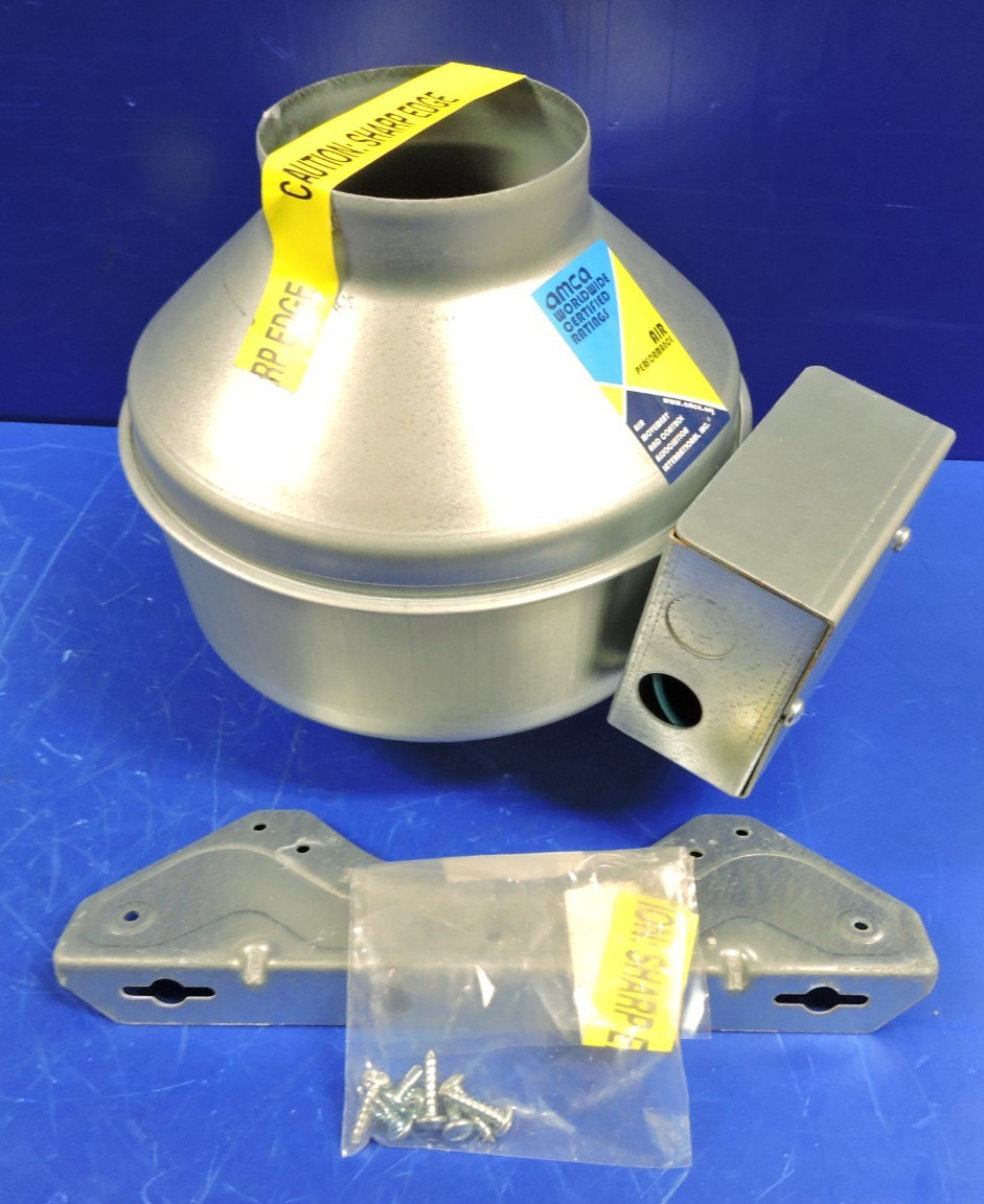 Fantech FG 4XL Inline Centrifugal Fan 4-Inch Duct 170 CFM New