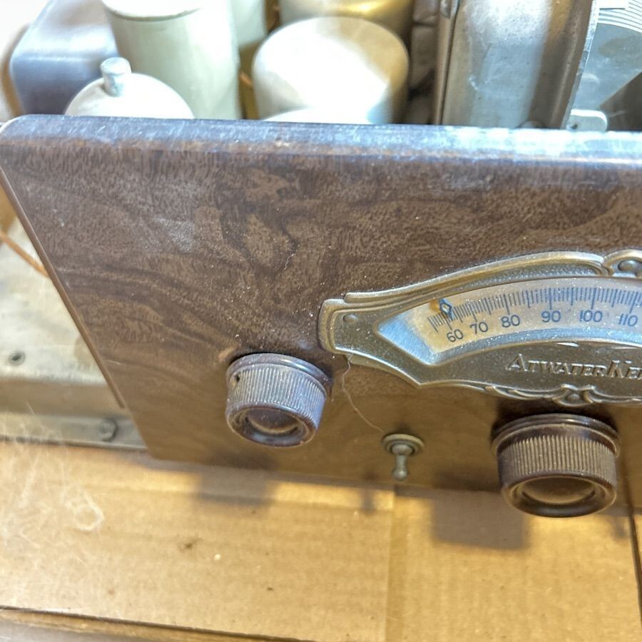 🔥 Rare 1929 Atwater Kent Model 76 Radio Chassis 🧩 Vintage Tube Receiver 🎵