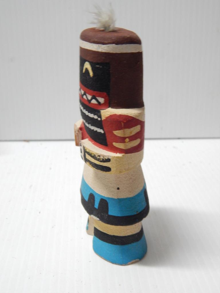 TALL 5" VINTAGE HOPI PUEBLO INDIAN HIGHWAY ROUTE 66 " HUNTER " KACHINA