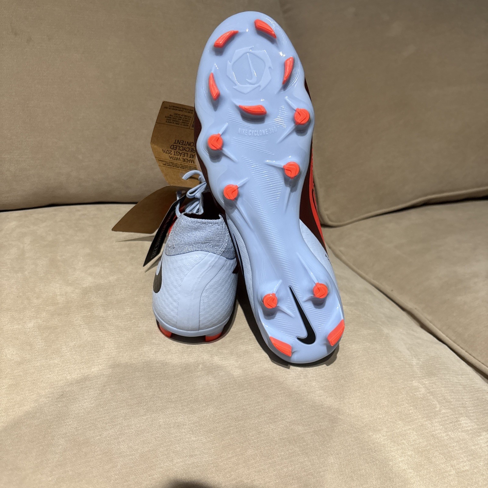 Nike Phantom 6 High Academy Multi-Ground Soccer Cleats HQ2278-400 Mens Size 9 ⚽️