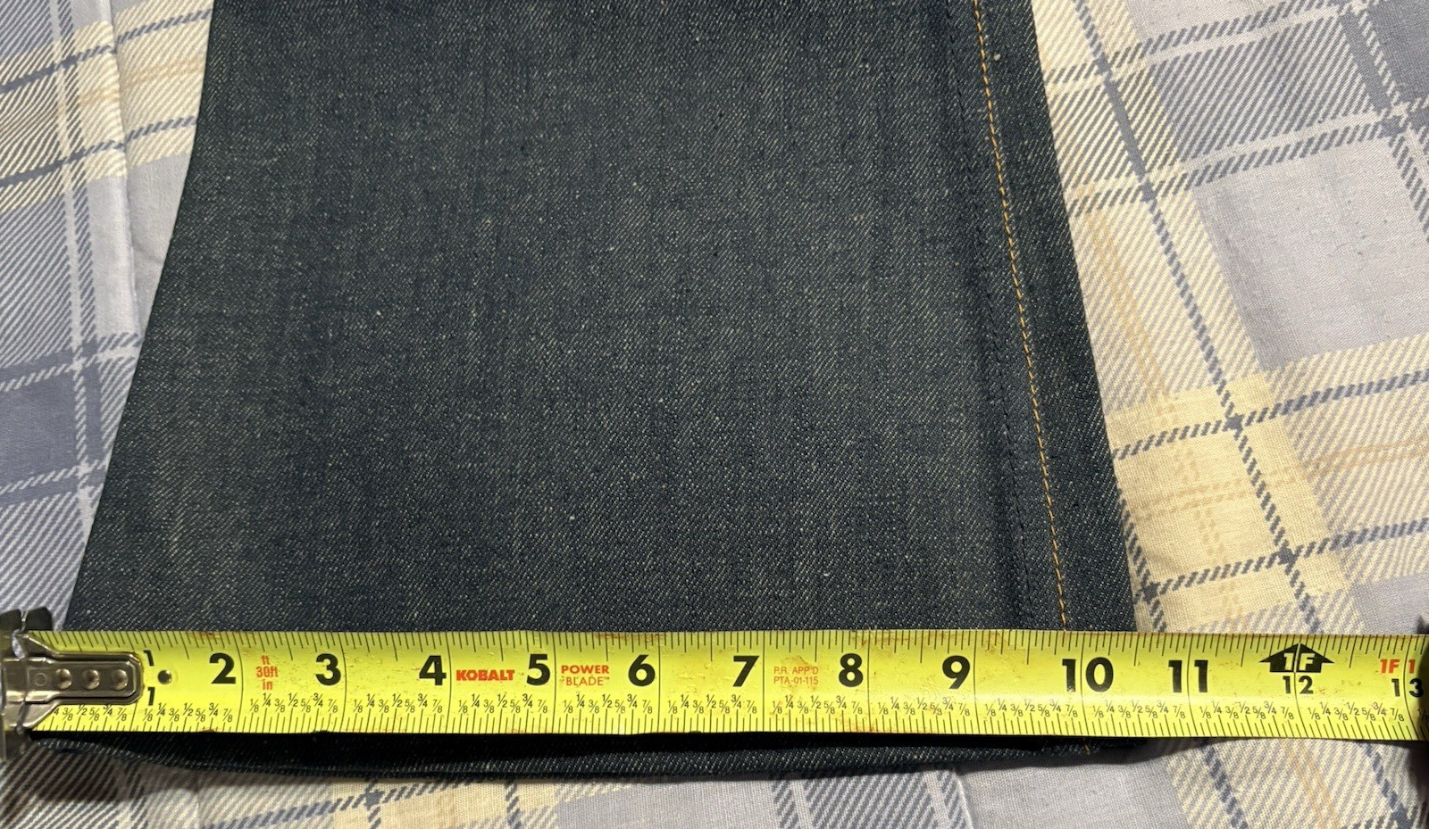 Vtg. Nwt Rare Levis Orange Tab 646 0217 Bell Bottom With Zipper 36X30 Flare Leg