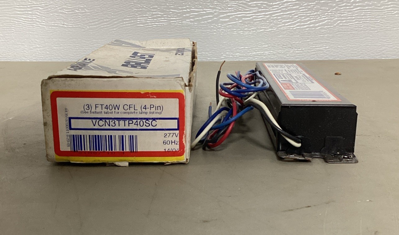 New Advance VCN-3TTP40-SC Electronic Flourscent 3 lamp ballast
