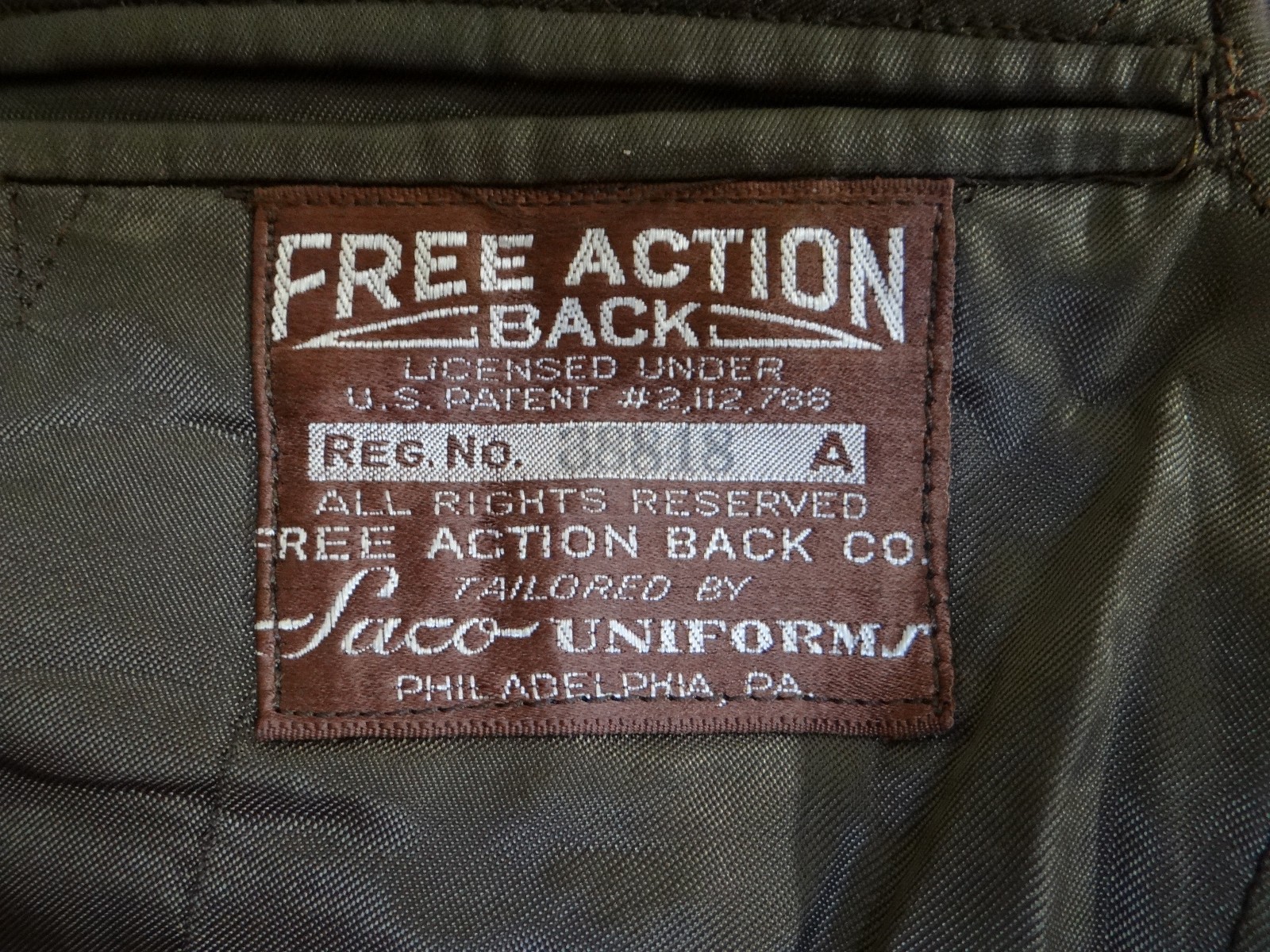 WWII Army Air Corps Air Transport Command Officers Ike Jacket Uniform