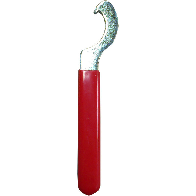 WRENCH FOR BEER FAUCET COUPLING NUT RED VINYL TOOL FOR DRAFT SHANK COUPLING RING