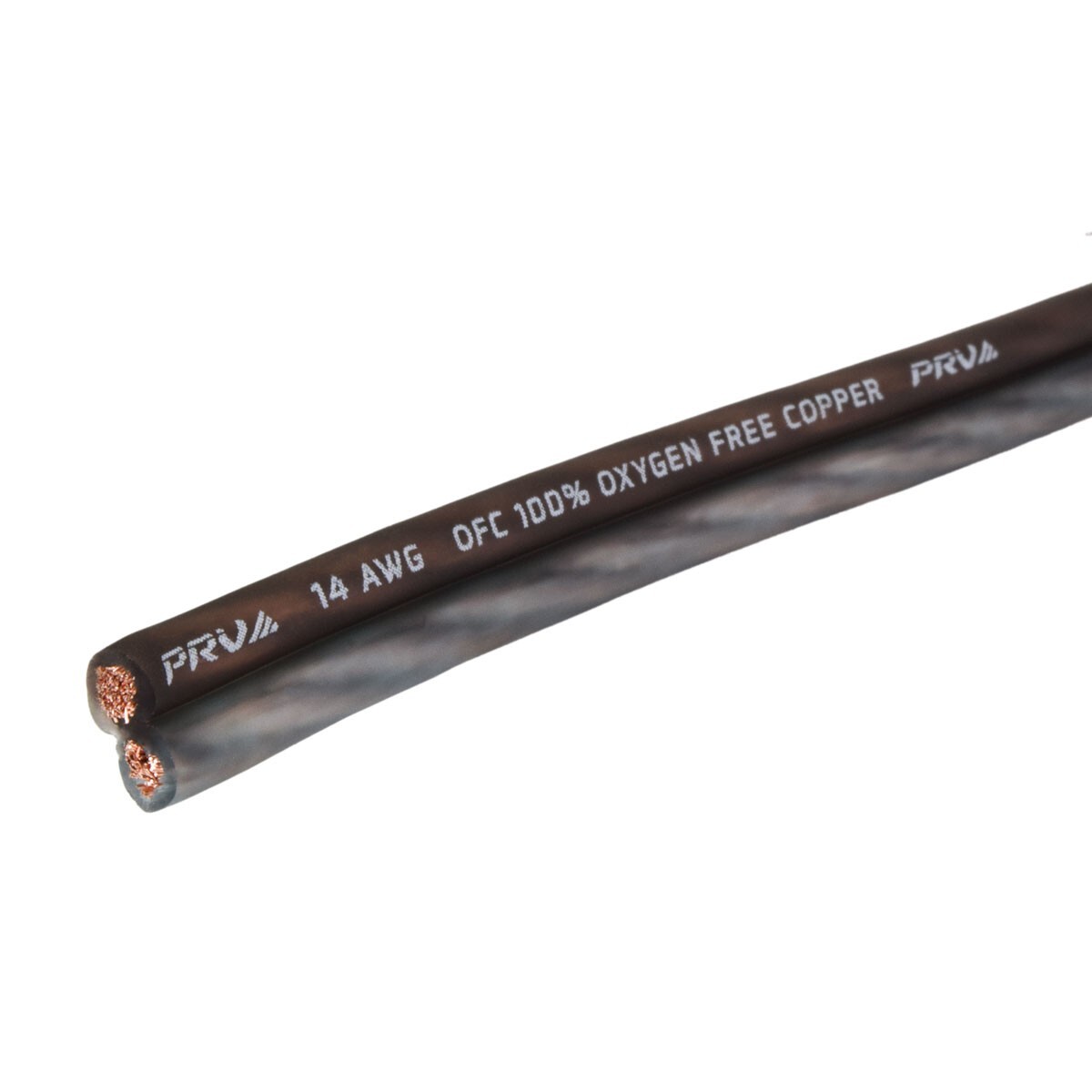PRV 14 Gauge OFC Speaker Wire 100 ft Roll TRUE 100% Copper Oxygen Free
