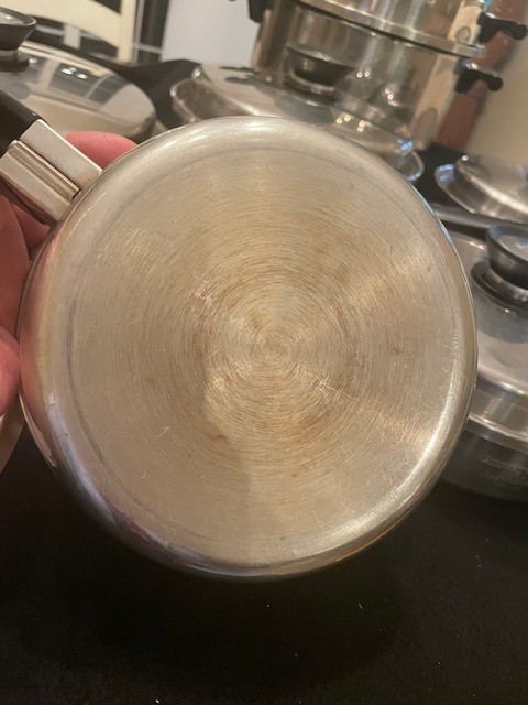 12 Piece Amway Queen ware Cooking set 3 sauce pans,2 fry (1L 1s) Stock Pan Lids