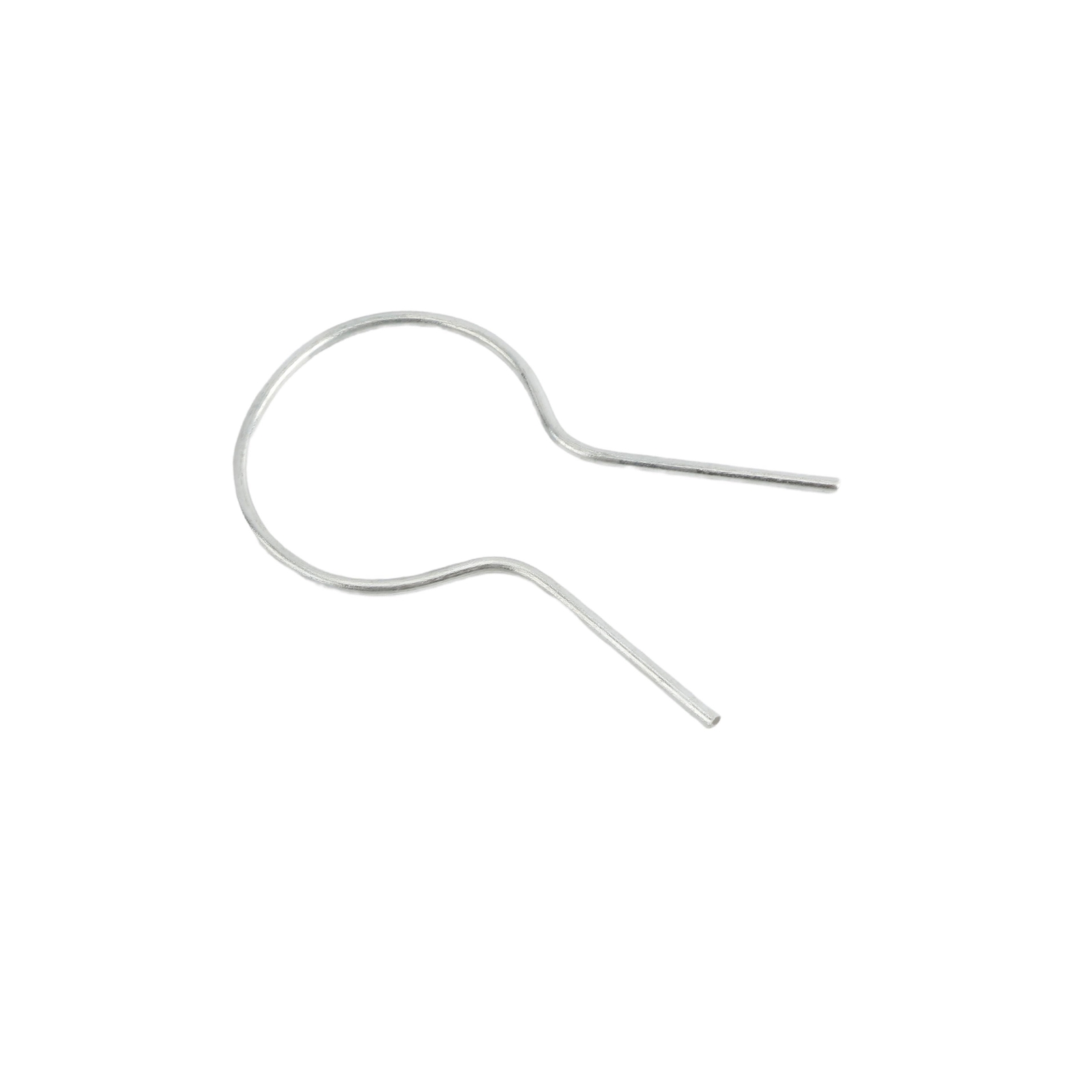 EZ Twist 1 5/8" Preformed 11 Gauge Galvanized Steel Fence Ties - (100 Pack)