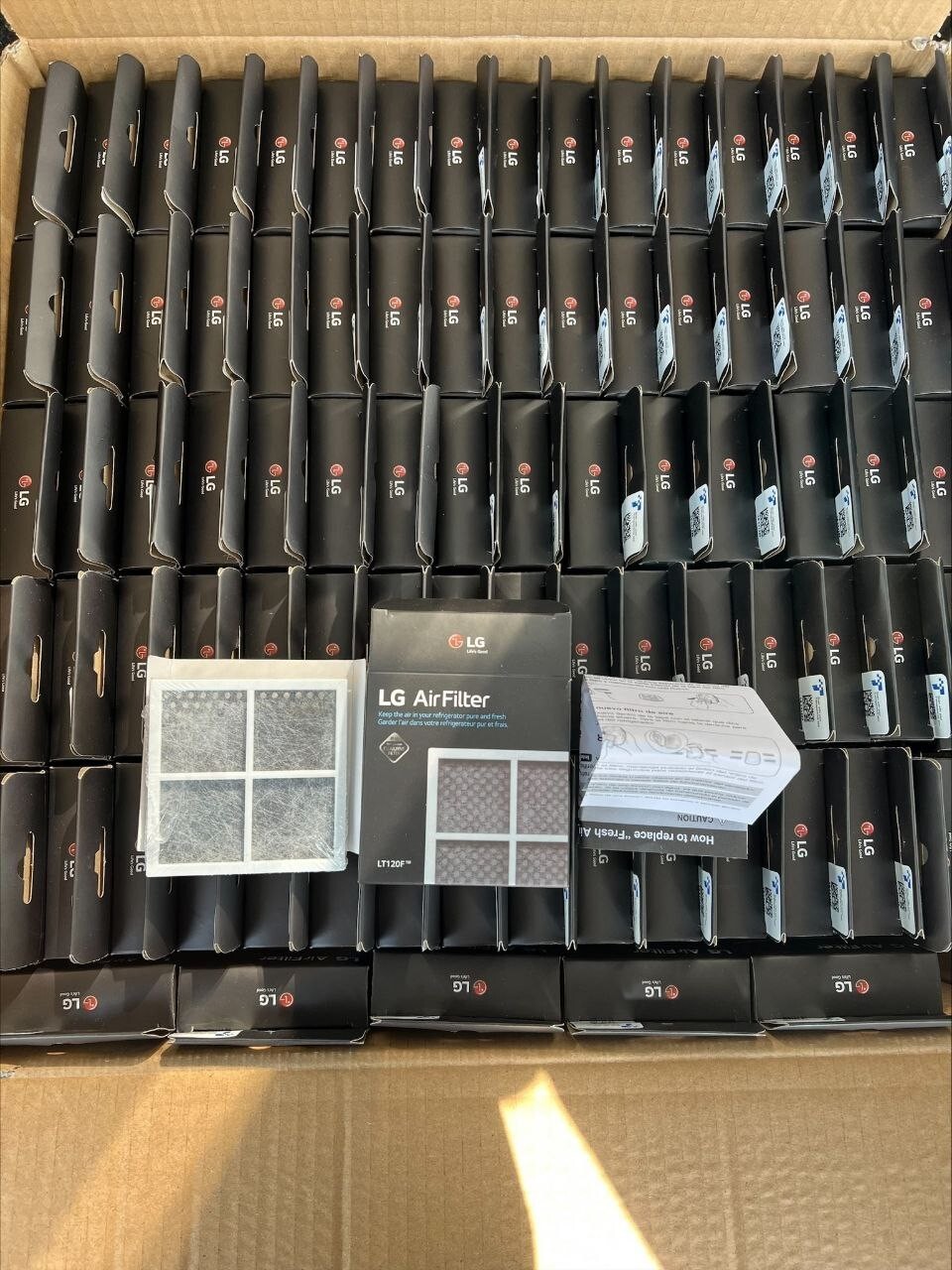 3 Pack LG LT120F ADQ73214404 Fresh Air Replacement Refrigerator Air Filter New