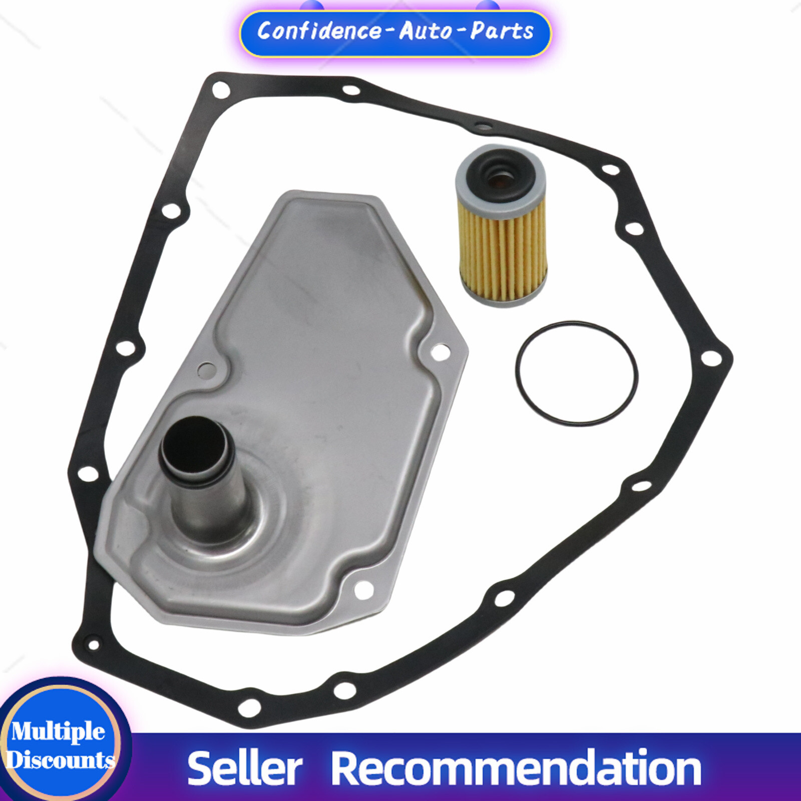 For Nissan Kicks 2018-2024 Versa 20-24 1.6L 3Pcs Transmission Oil Filter Gasket