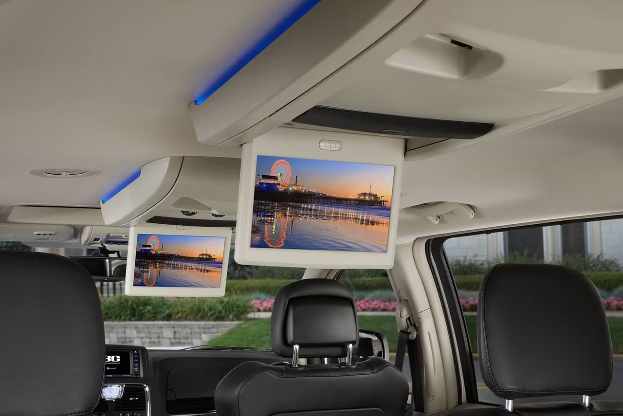 2 Pack Rear VES Screen Cable 2013-2018 Caravan Chrysler Town & Country Dodge Ram