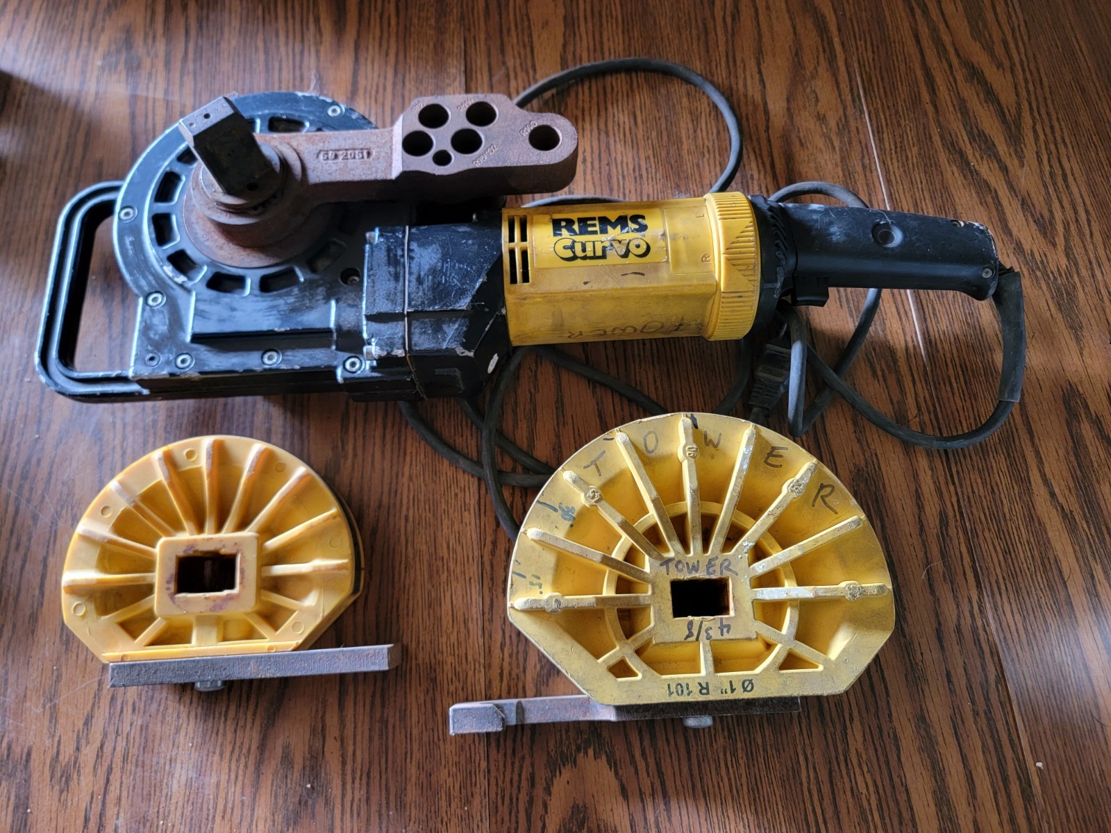 REMS Curvo Electric Pipe Bender Set 580000