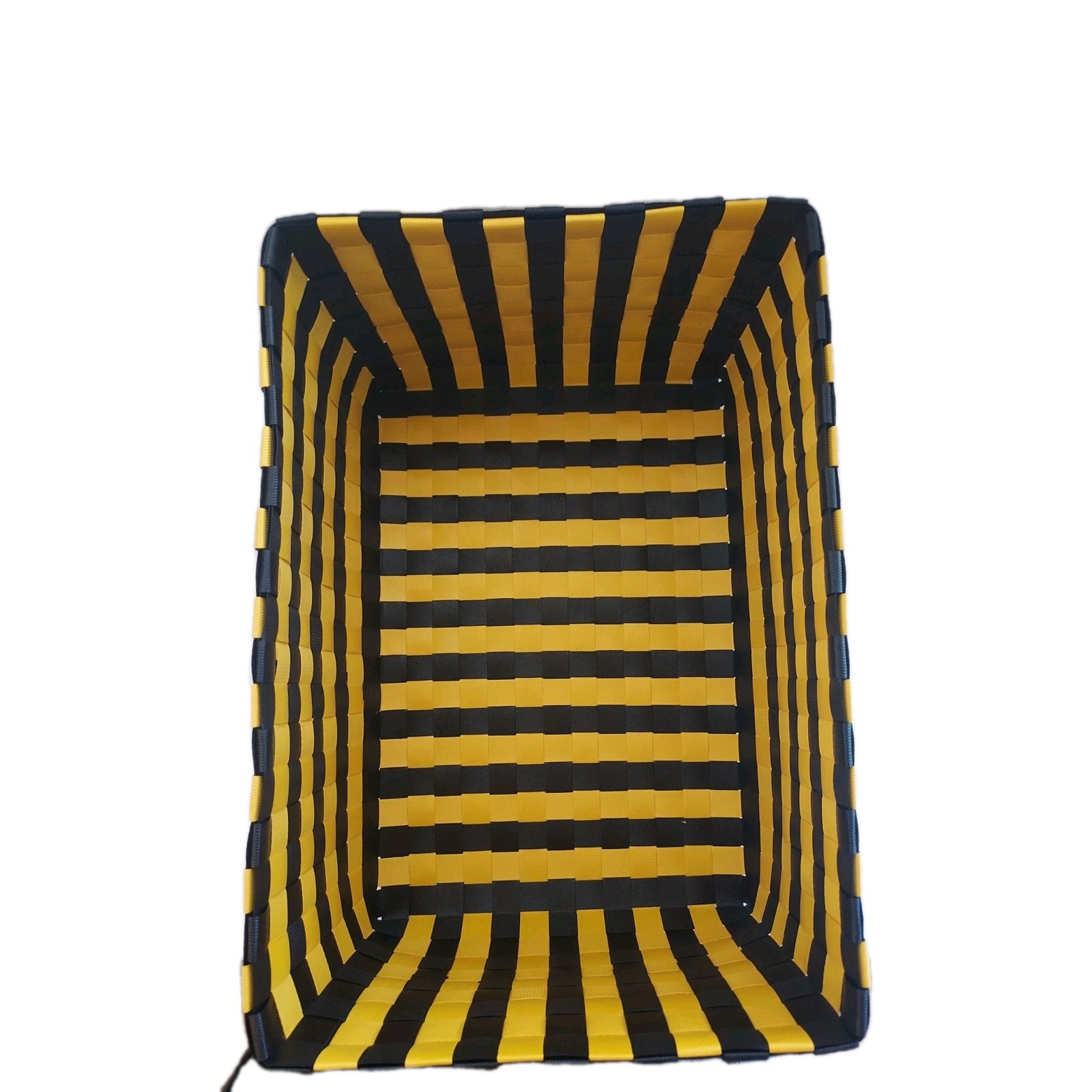 Hay Maxim Stripe Box s Yellow and Black Sewing Box and Storage Sewing Supply Box