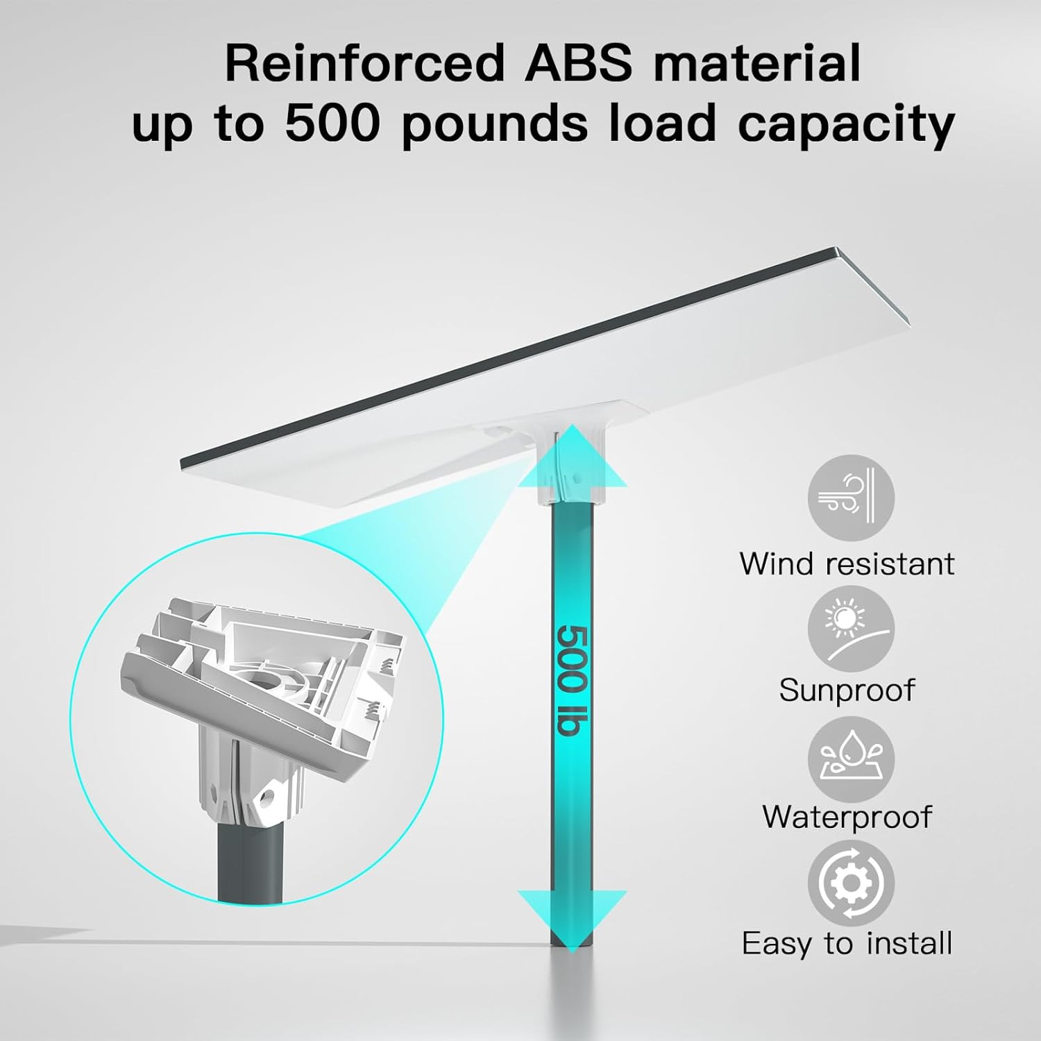 Pipe Adapter Mount for Starlink Standard, Starlink Gen 3 Pole Mount Mounting Kit