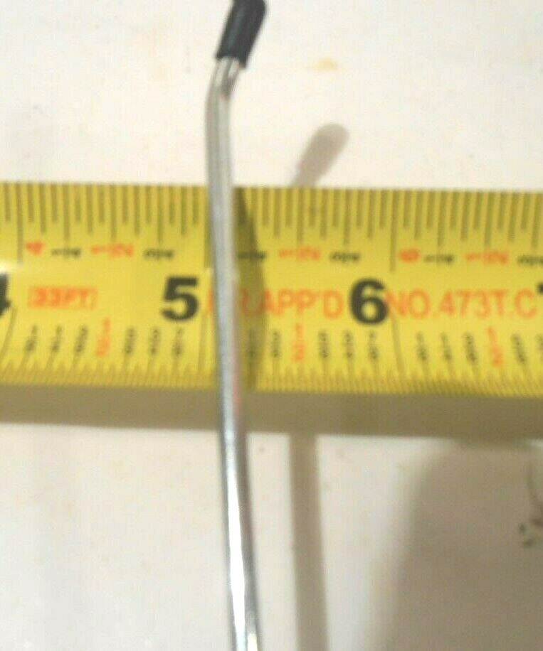 PEG HOOKS 50 PC. 4"inch PEGBOARD HOOKS PEG BOARD BLACK TIP SAFETY 4 inch