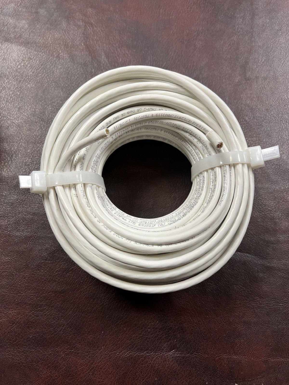 100 FT , 8 AWG Southwire THHN/THWN-2 White Stranded Copper Wire – 600V