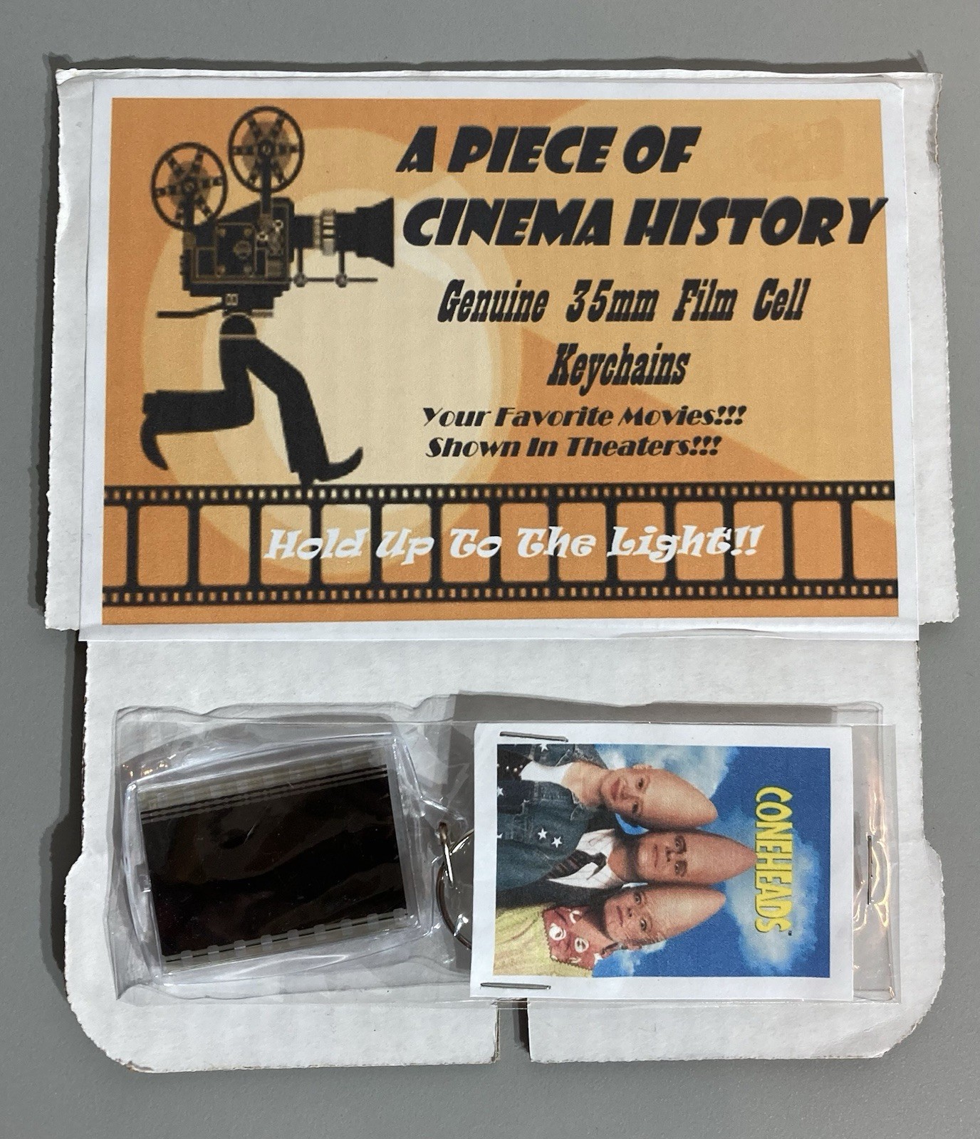 Coneheads (1993) Authentic 35mm Film Cell Keychain Dan Aykroyd