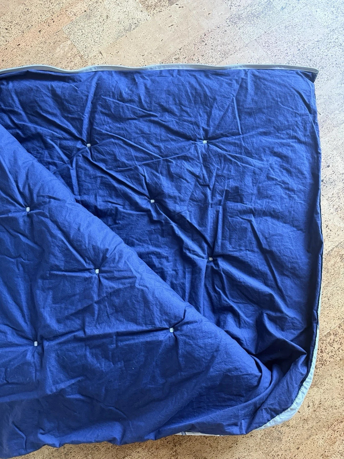 Pottery Barn Kids Construction Truck Sleeping Bag EUC Kids Bulldozer