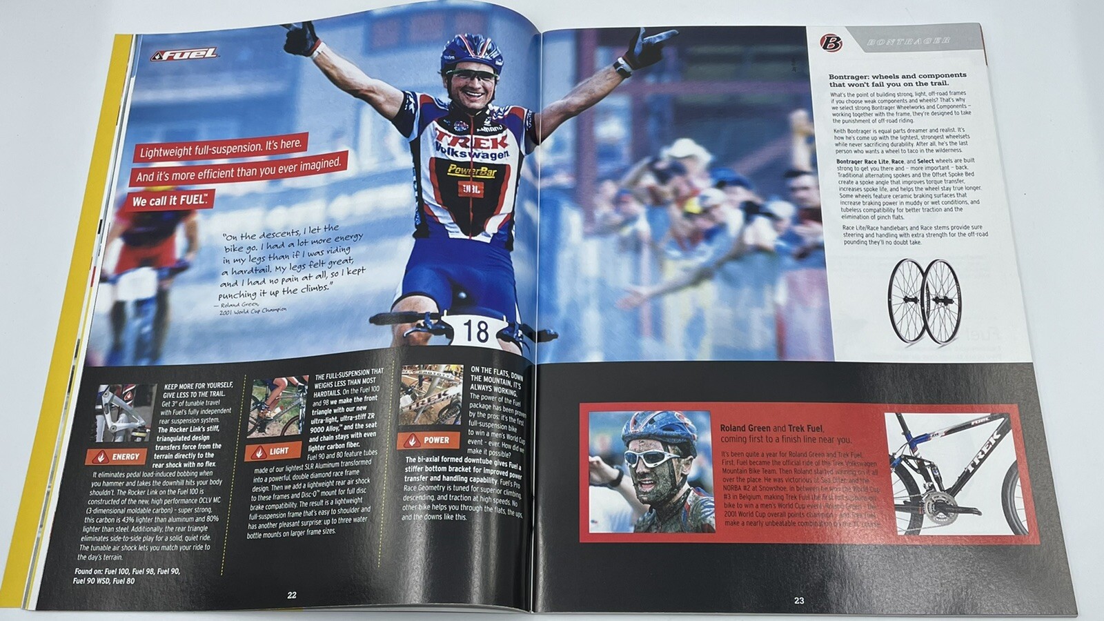 NEW 2002 TREK Bicycles Full-Line Catalog USPS LANCE ARMSTRONG! Road MTB BMX Etc