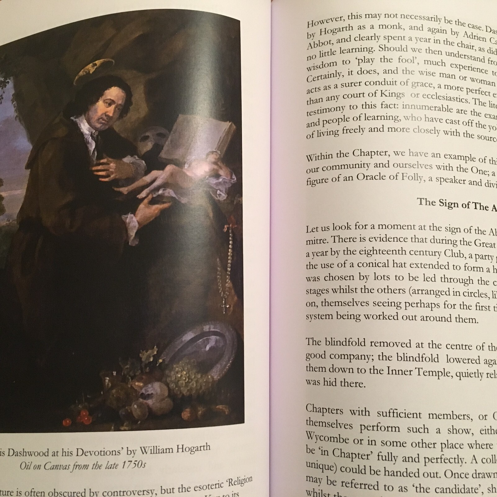 Secret Symbols of The Hell Fire Club leather copy Dashwood West Wycombe occult