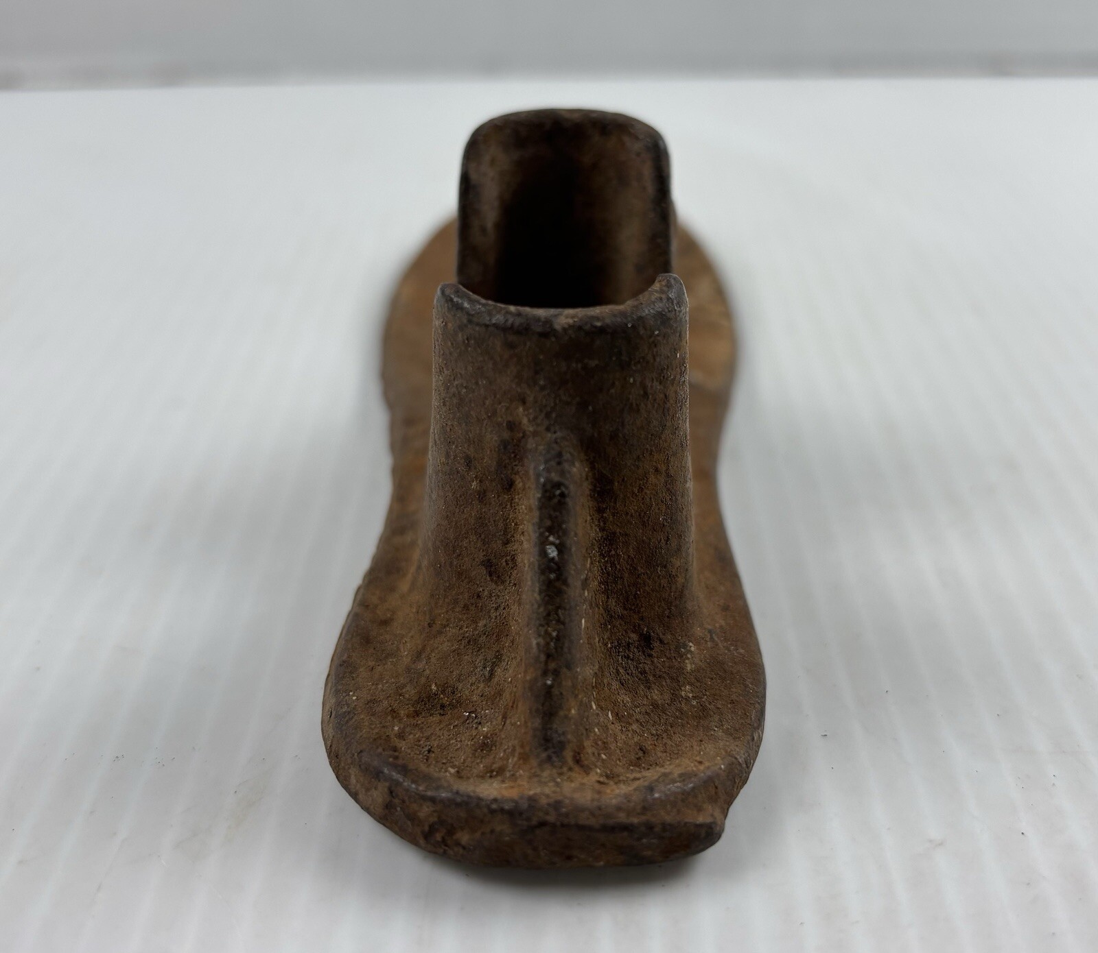 Cast Iron Cobbler Shoe Form Small Child Vintage Antique? 5.5” Small
