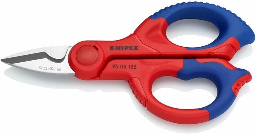 KNIPEX 95 05 155 SB Electrician's Shears 6.1" NEW