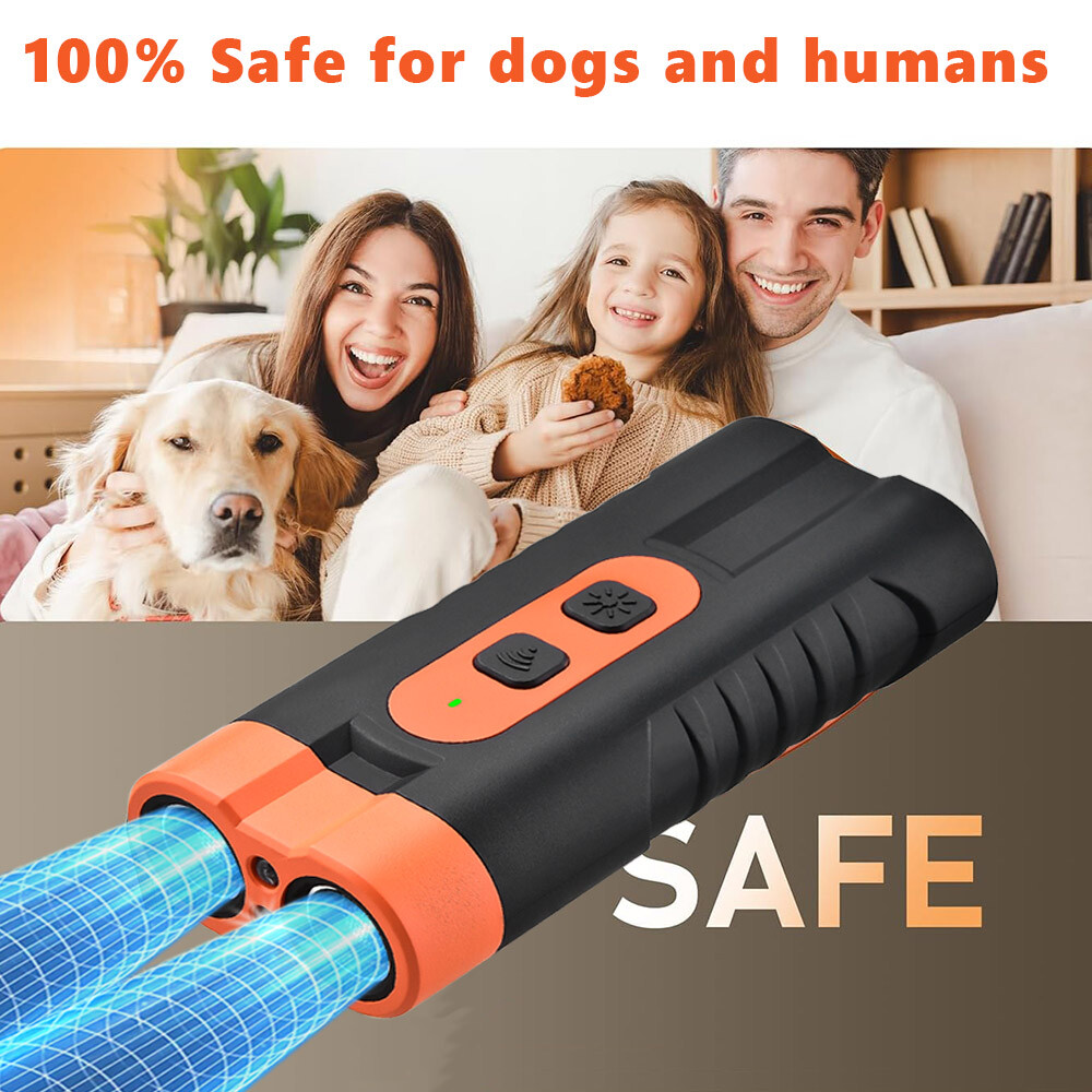 Ultrasonic Dog Repeller Anti Bark Device Stop Barking Humane Pet Training Tool