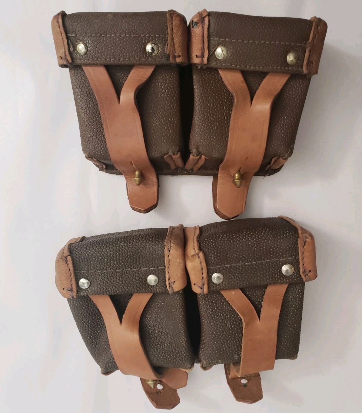 Pair of Russian Mosin Nagant 7.62x54 M91/30 Rifle Ammo Pouches Pouch Qty 2