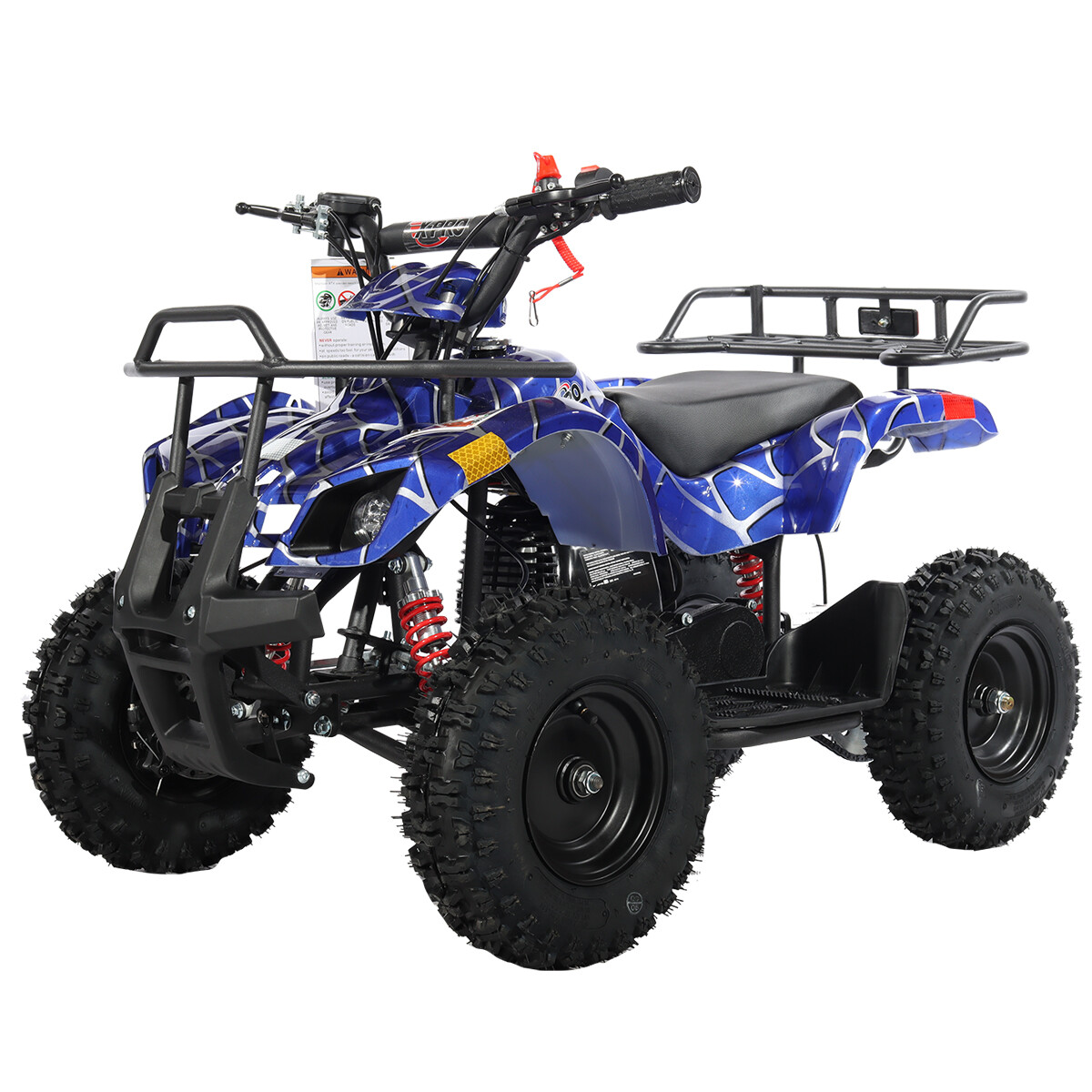 X-PRO 40cc Kids ATV 4 Stroke Gas Mini Quad Kid 4 Wheeler Pull Start Disc Brake