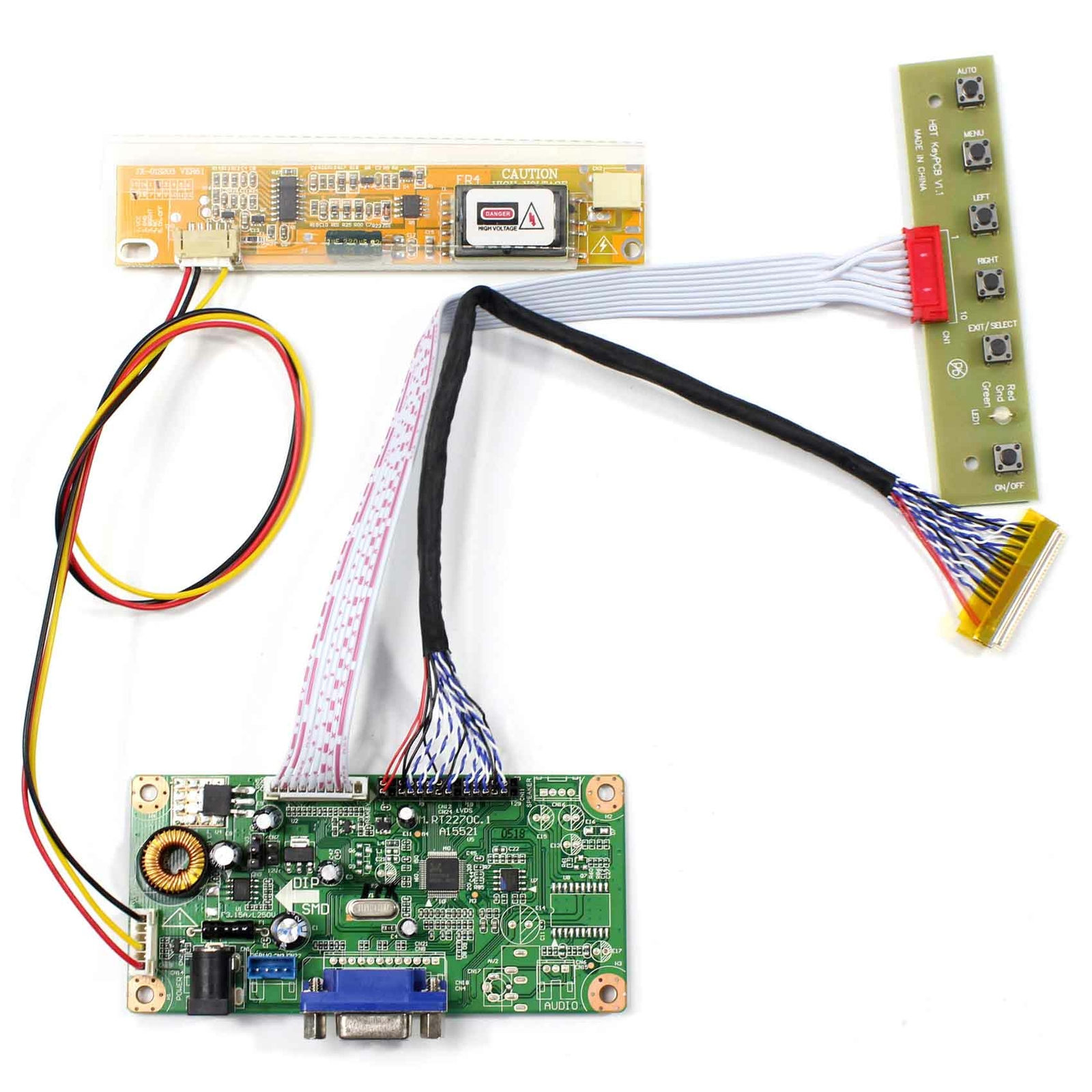 VGA LCD Controller Board Work For Different LCD Screen DIY LCD Monitor