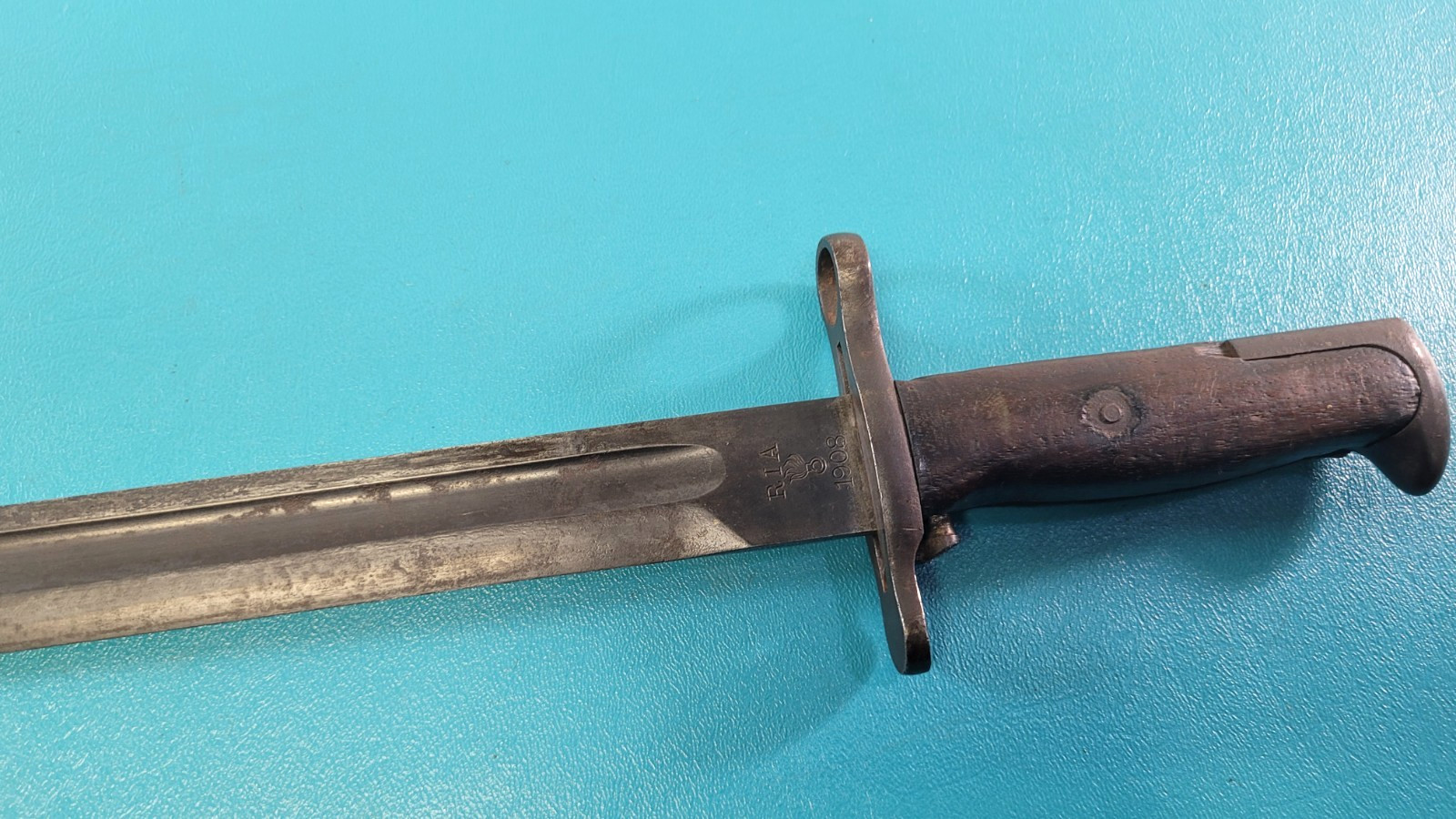 WWI US Model 1905 Bayonet Knife RIA Rock Island Arsenal c.1908 TR1207