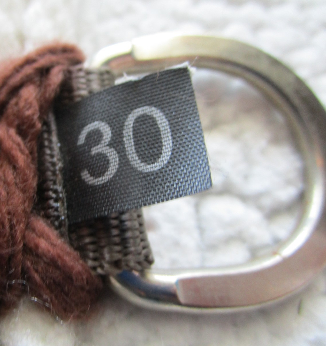 3 WESTERN ROPE CINCHES WHITE, GREEN AND BROWN 29 29 27.5''