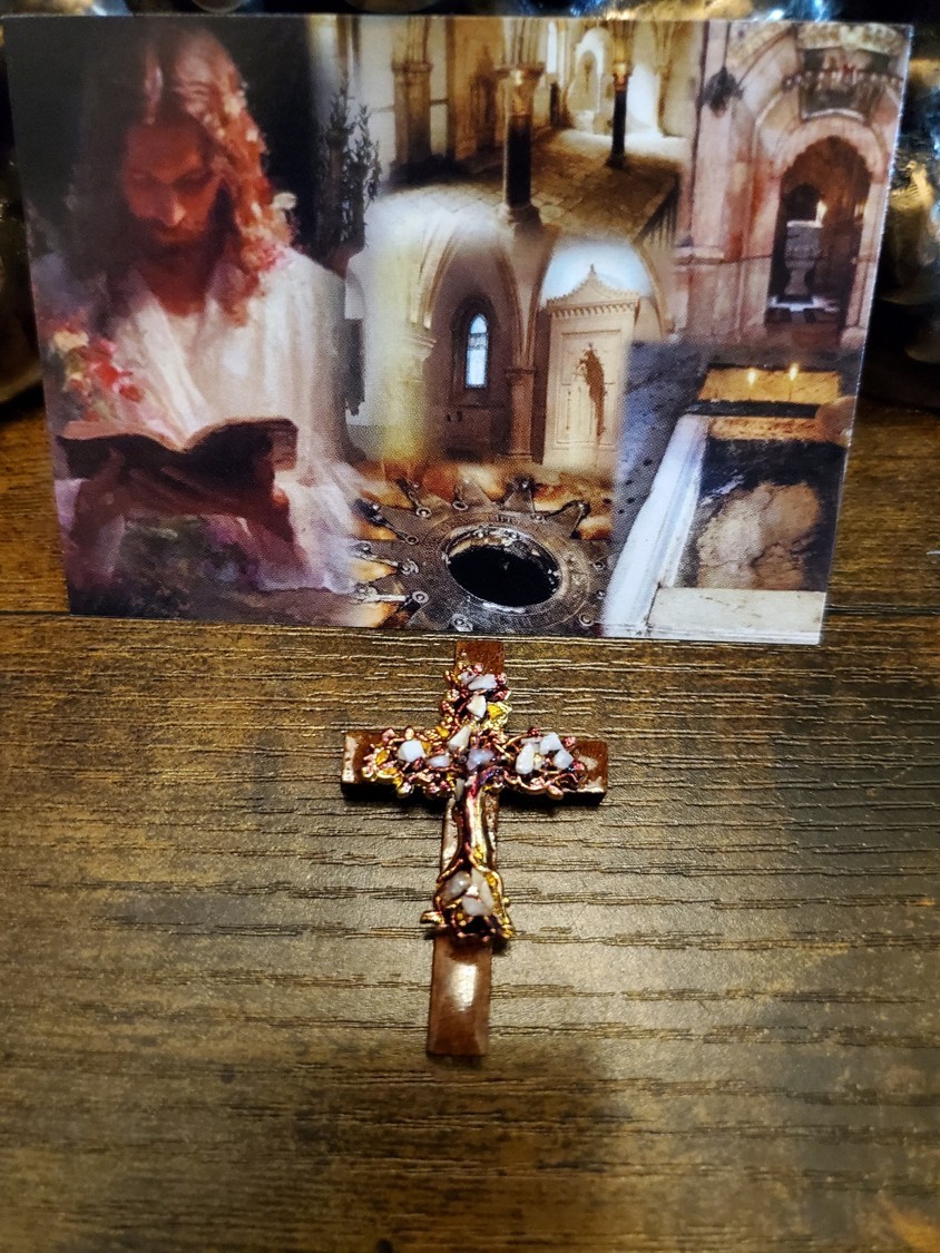 Life of Jesus Cross Nativity, Church of Ascension, Cenacle, Tomb of Jesus