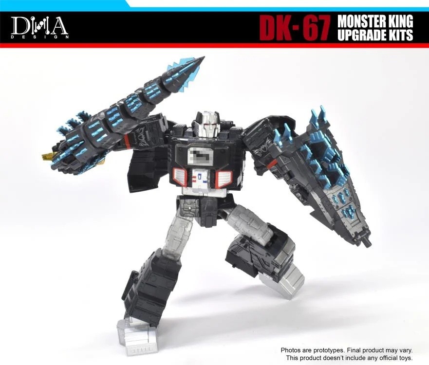 DK-67G for Megatron Type Godzilla Synergenex | DNA Design