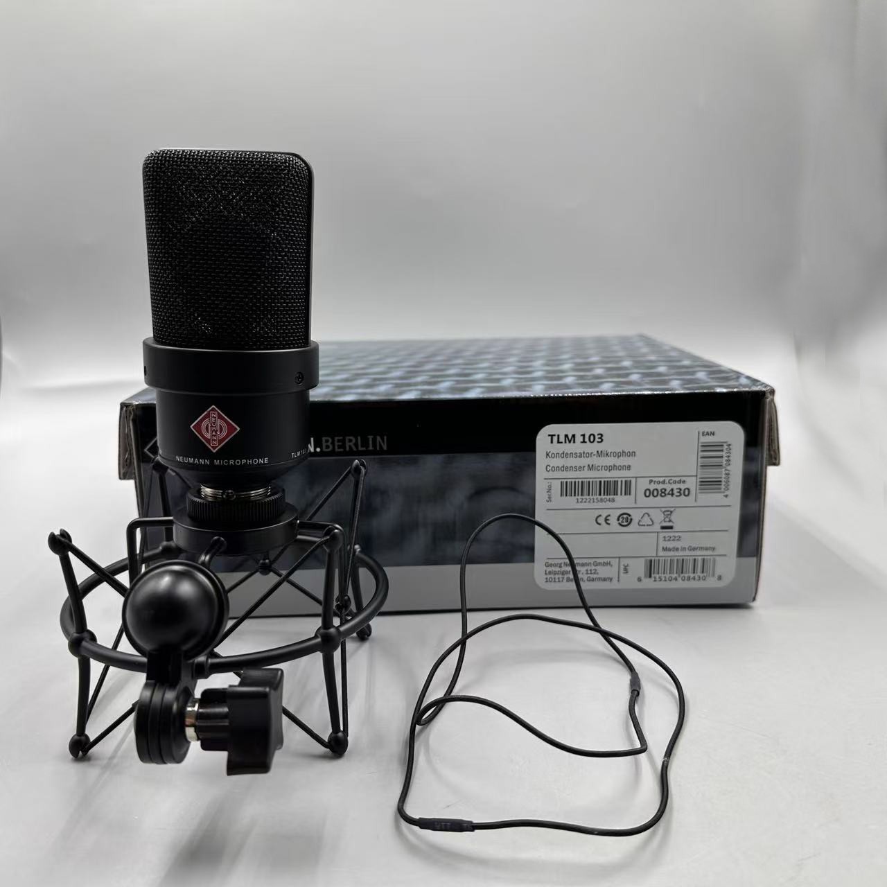 TLM 103 Neumann Large-diaphragm Condenser Nickel Microphone With Shock Mount