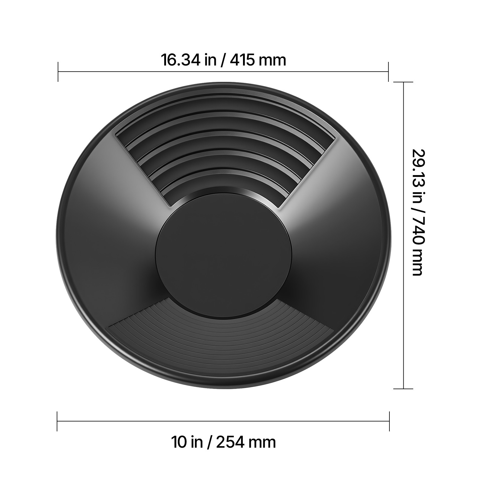 Uimoso 19 PCS Gold Panning Kit with 10 & 14 in Pans, New