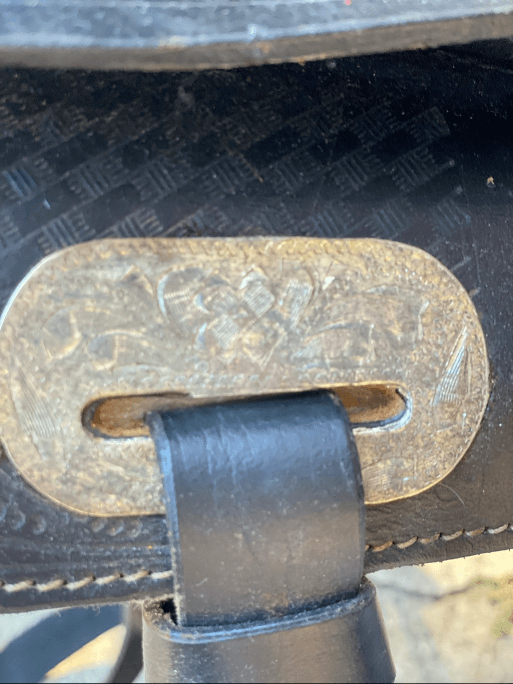 Vintage B Bar B Saddlery Western Horse 16” Saddle Black