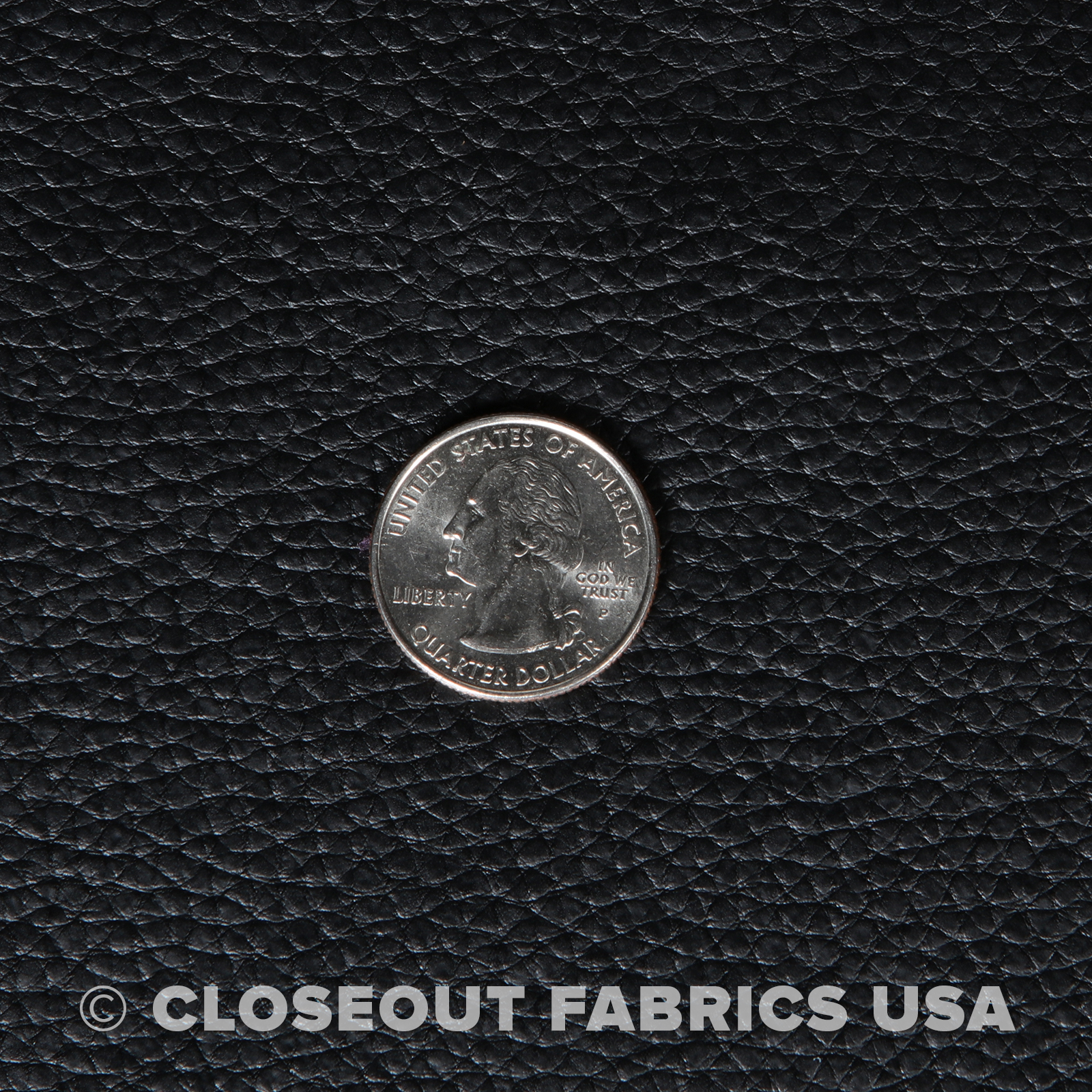 Black Vinyl Fabric - Faux Leather - Auto Upholstery Pleather Fabric