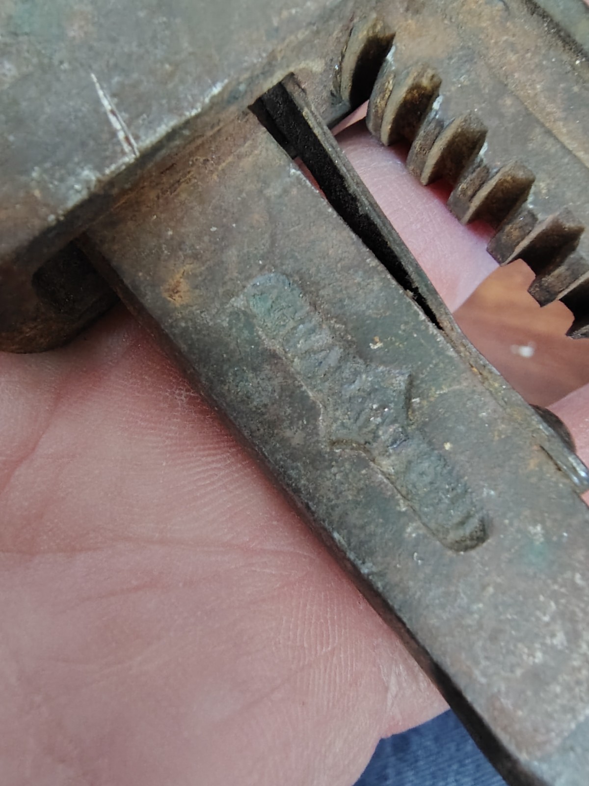 Vintage Stillson Erie Tool Works PA. #10 Pipe Wrench